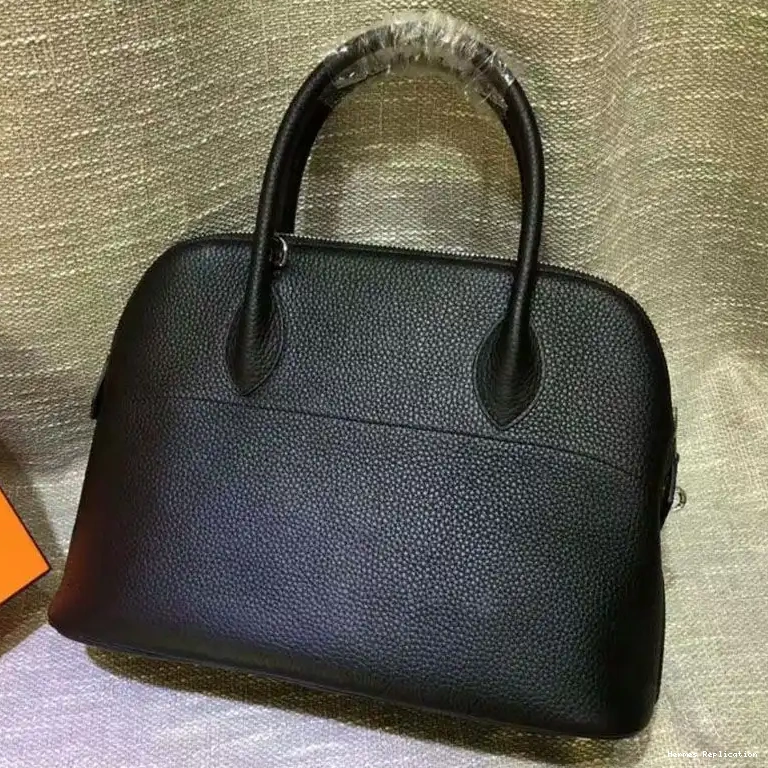 Affordable Palladium In Leather Bolide Togo Bag Black Hermes Hardware 0419
